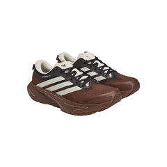 adidas SFTM Supernova Rise 3 running shoes in auburn color, front and side view showing sleek athletic footwear design