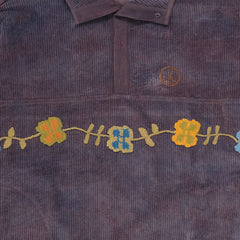 Story mfg Polite Pullover - Purple Corduroy - Crowdless