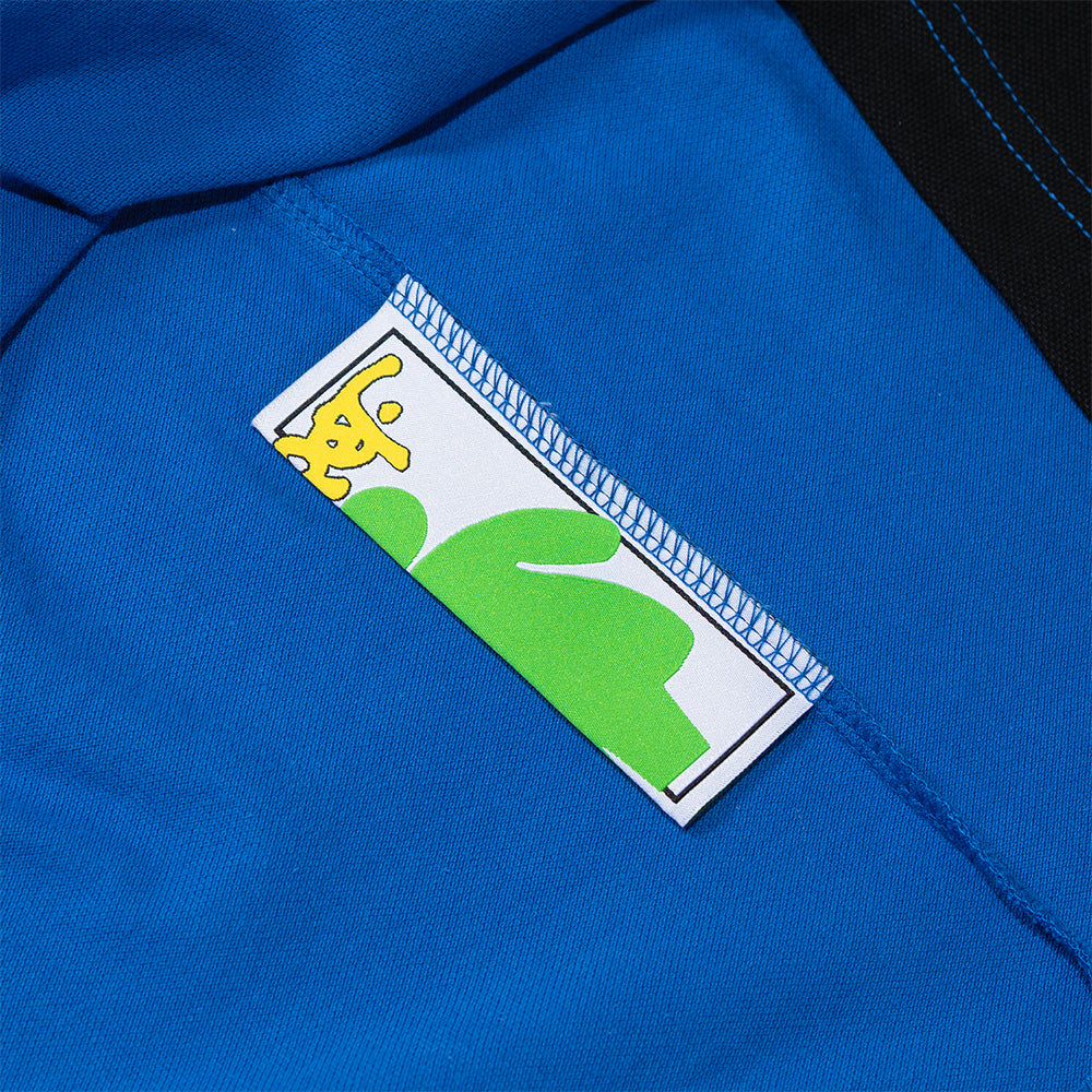 Carpet Company C-Star Polo Jersey - Blue/Black - Crowdless
