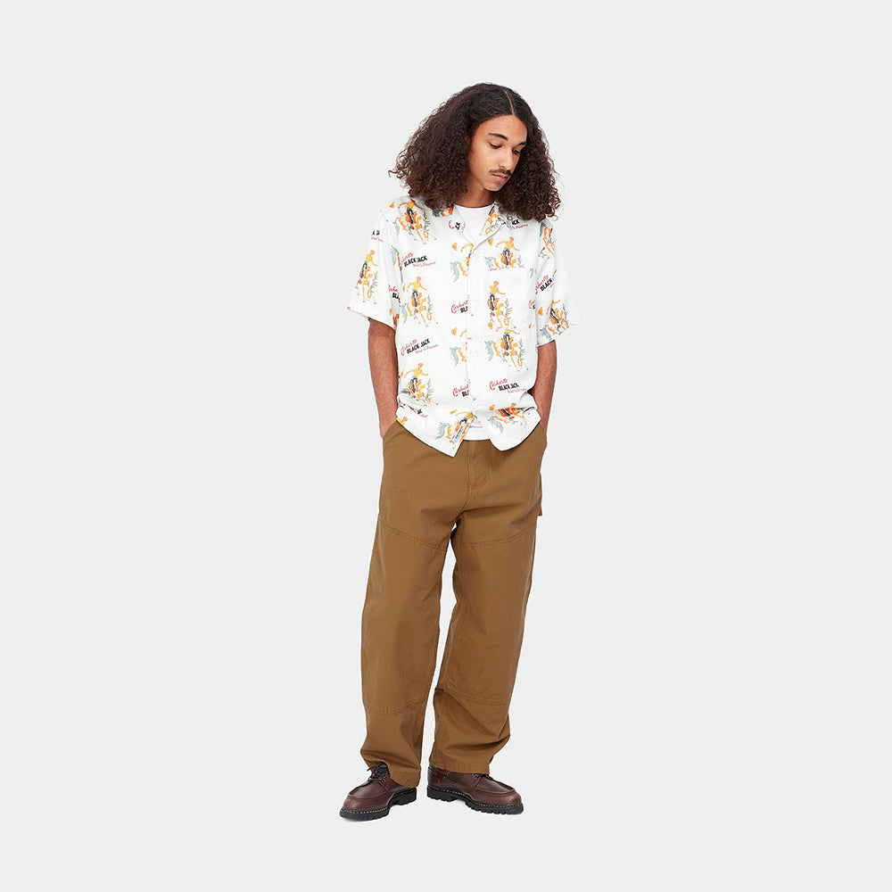 Carhartt WIP Wide Panel Pant - Hamilton Brown Rinsed - Crowdless