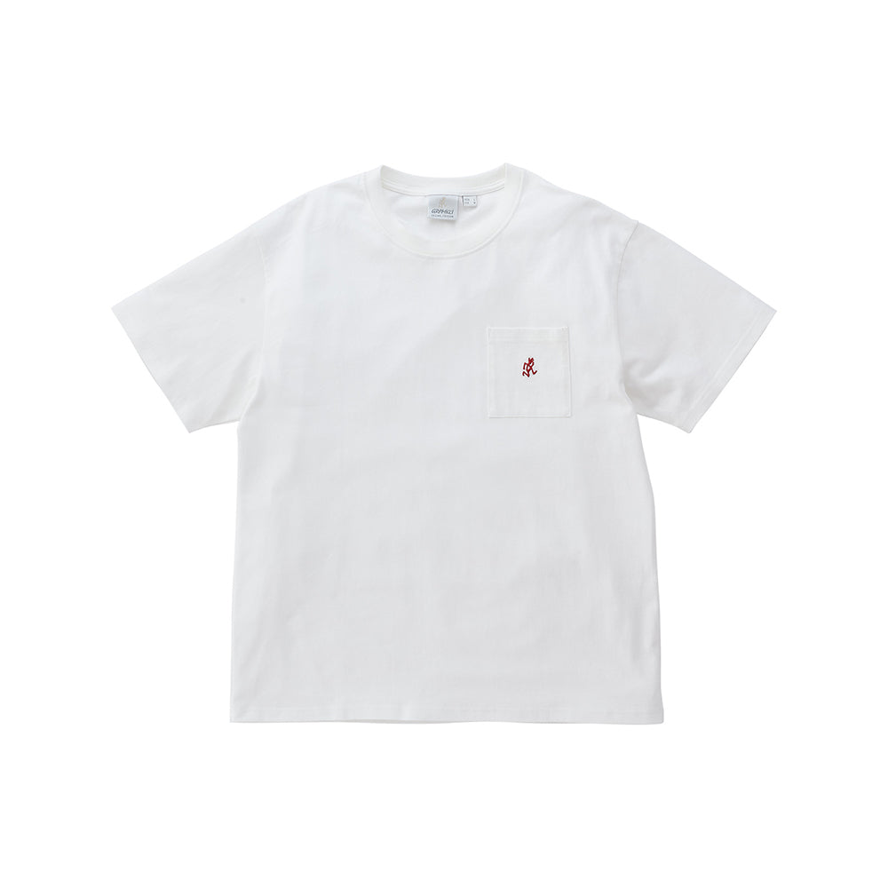 Gramicci One Point Tee - White - Crowdless