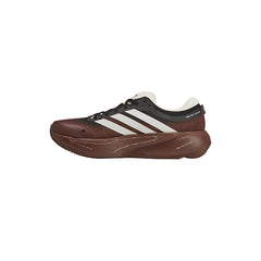 Adidas SFTM Supernova Rise 3 running shoes in auburn, side view showing sleek athletic footwear design.