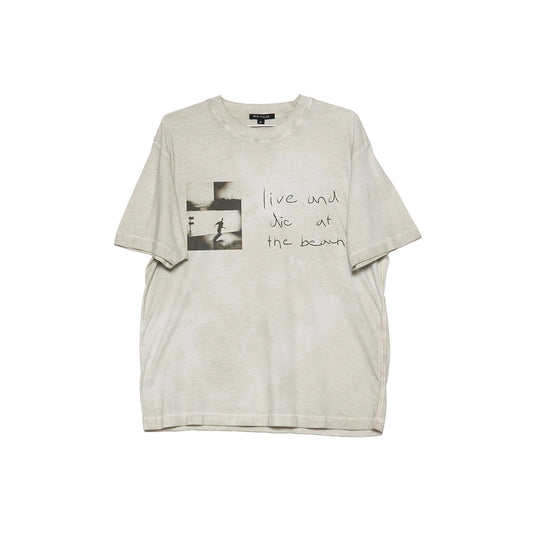 Live And Die Tide T-Shirt - Mechanic Wash