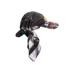 Rag Tee Bandana Hat - Black