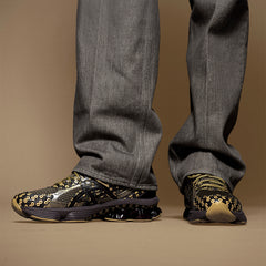 Asics US7-S Gel-Kinetic Fluent - Beniimo Purple/Lemongrass - Crowdless