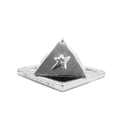 Carpet Company Pyramid Incense Chamber - Silver - Crowdless