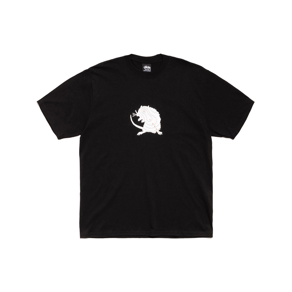 Stüssy Long Range Tee - Black - Crowdless
