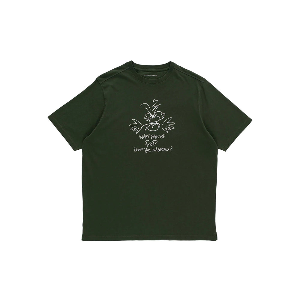 Pop Understand T-Shirt - Duffel Green