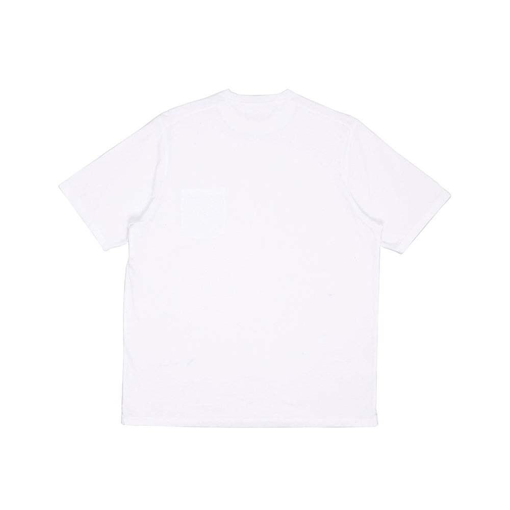 Pop Trading Company Pop Pocket T-Shirt - White - Crowdless