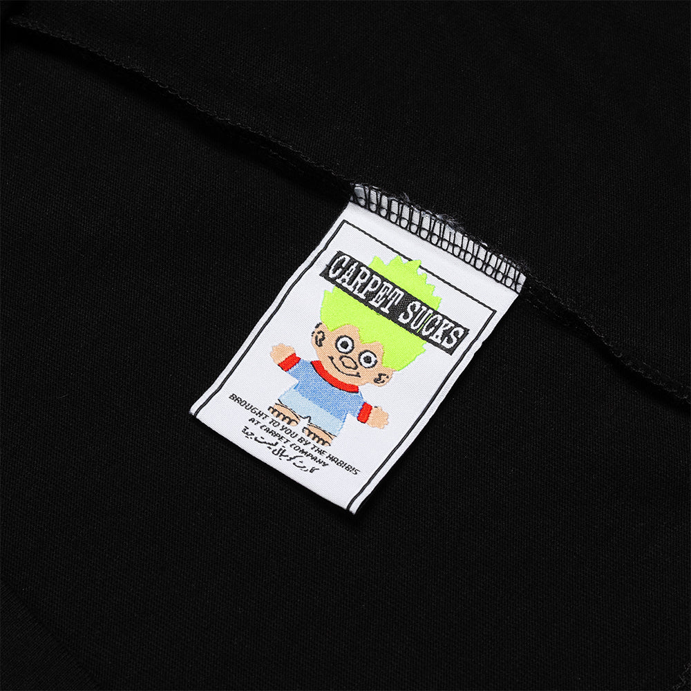 Carpet Company Low IQ Dog Tee - Black - Crowdless