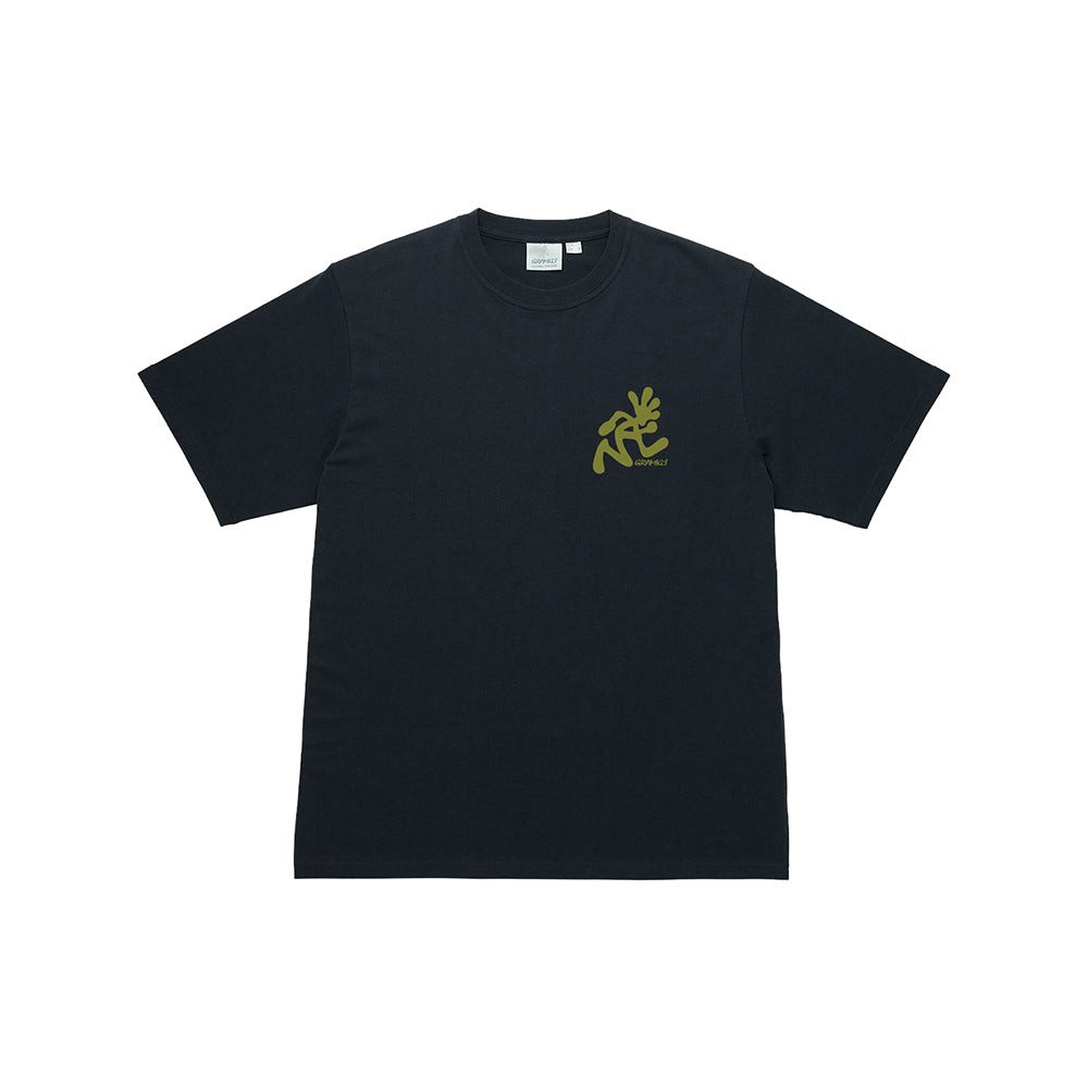 Gramicci Running Man Tee - Vintage Black - Crowdless