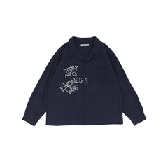 Story mfg Greetings Shirt LS - Kindness Wins Ink - Crowdless