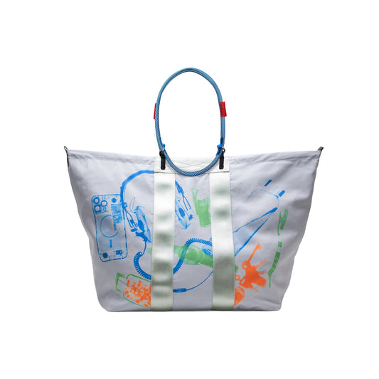 Pleasures Topologie Summit Reversible Tote - Gray/Black - Crowdless