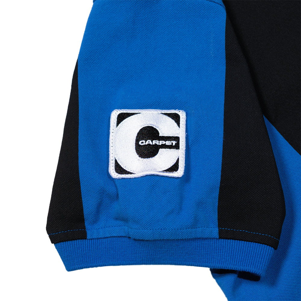 Carpet Company C-Star Polo Jersey - Blue/Black - Crowdless