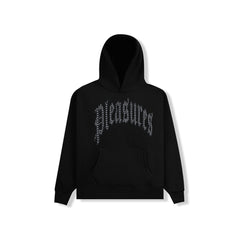 Twitch Studded Hoodie - Black