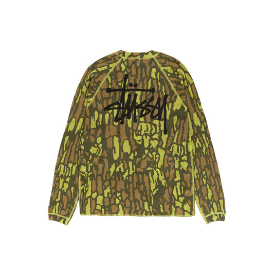 Basic Stüssy Thermal - Tree Bark Camo