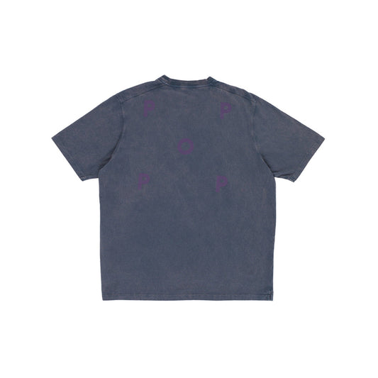 Pop Logo T-Shirt - Washed Navy