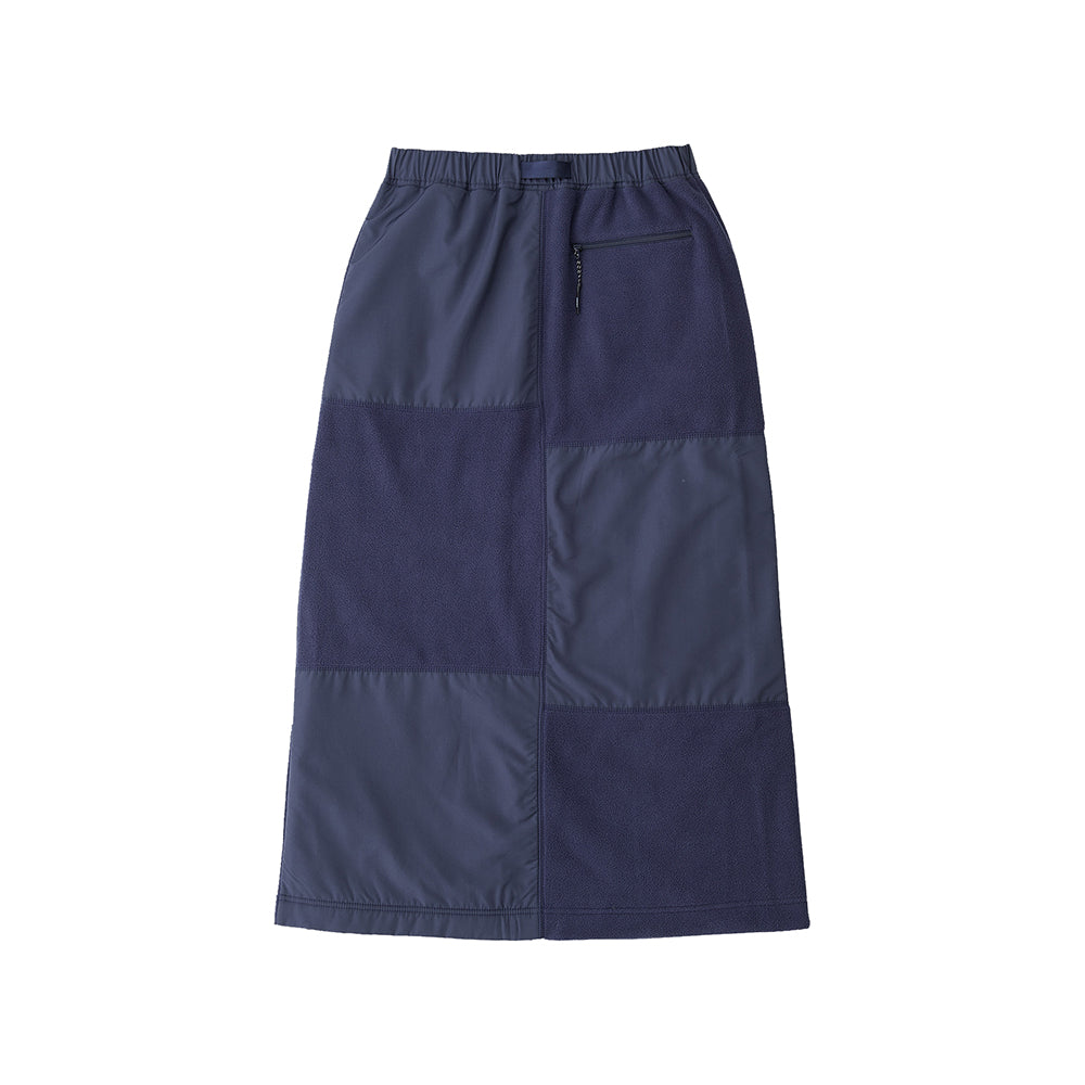 Gramicci Thermal Fleece Patch Skirt - Navy - Crowdless