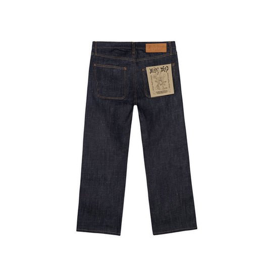 Brain Dead Type 00 14OZ Selvedge Hemp Blend Denim - Indigo - Crowdless