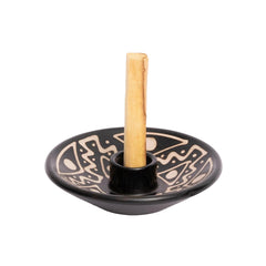 Palo Santo Holder - Black/White