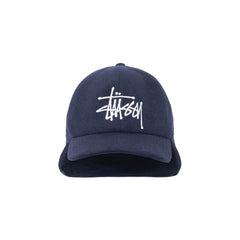 Ear Flap Wool Crown Cap - Navy