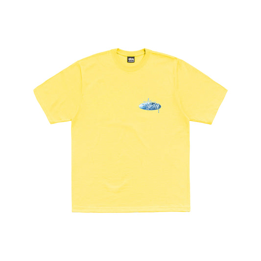 Wave Oval Tee - Lemon