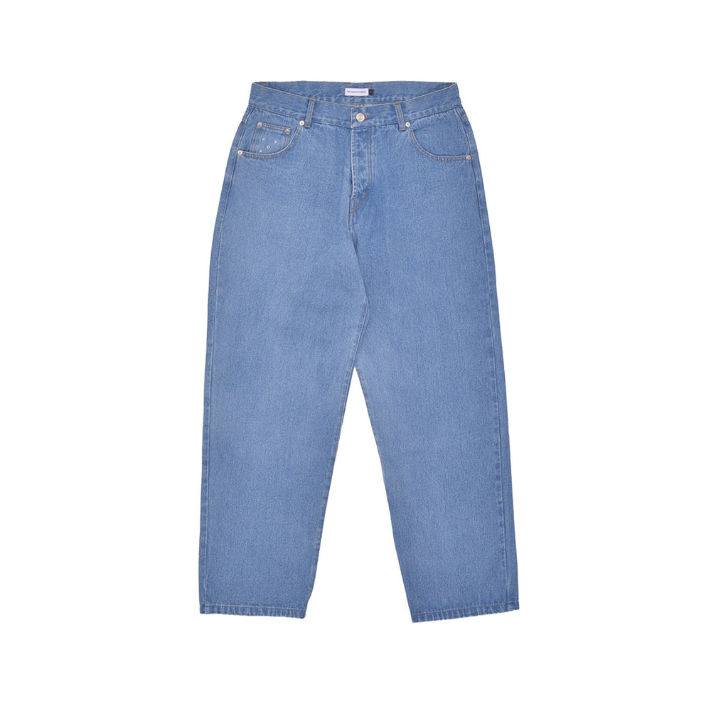 Pop Crest Denim Drs Pants - Stonewash