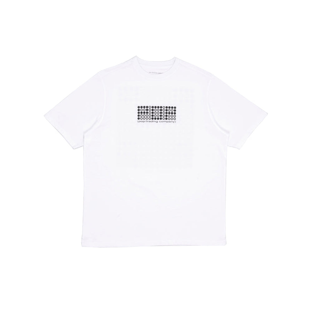 Pop Trading Company Pop Code T-Shirt - White - Crowdless