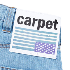 Carpet Company Flag Jeans - Blue - Crowdless
