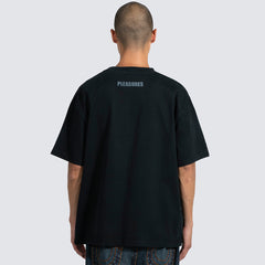 Pleasures Box Logo Heavyweight Shirt - Black - Crowdless