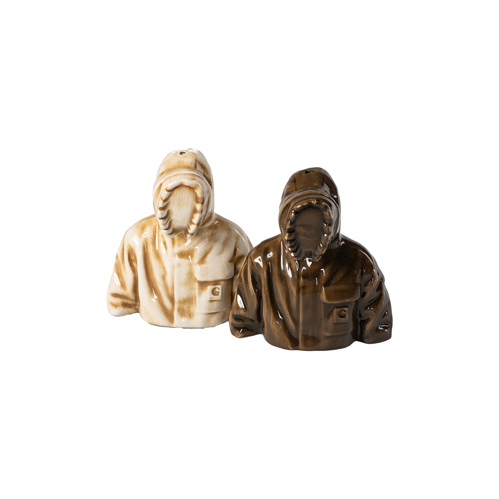 Carhartt WIP Salt and Pepper Shakers - Salt/Hamilton brown - Crowdless