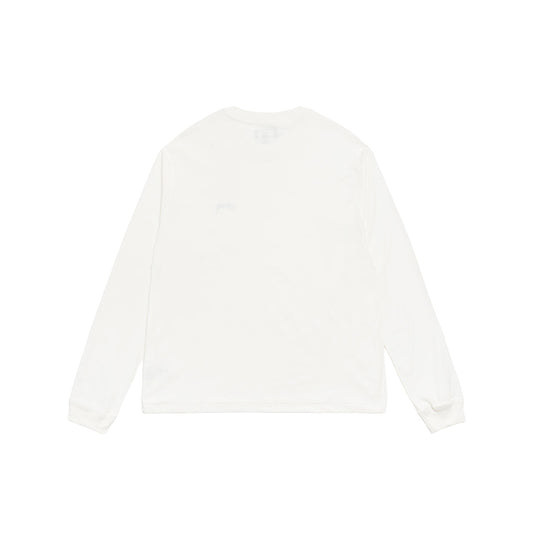 Lazy LS Tee - White