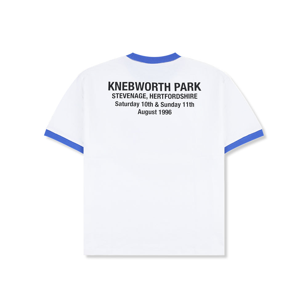 Pleasures 1996 Ringer Shirt - White - Crowdless