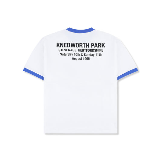 Pleasures 1996 Ringer Shirt - White - Crowdless