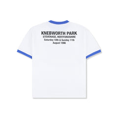Pleasures 1996 Ringer Shirt - White - Crowdless