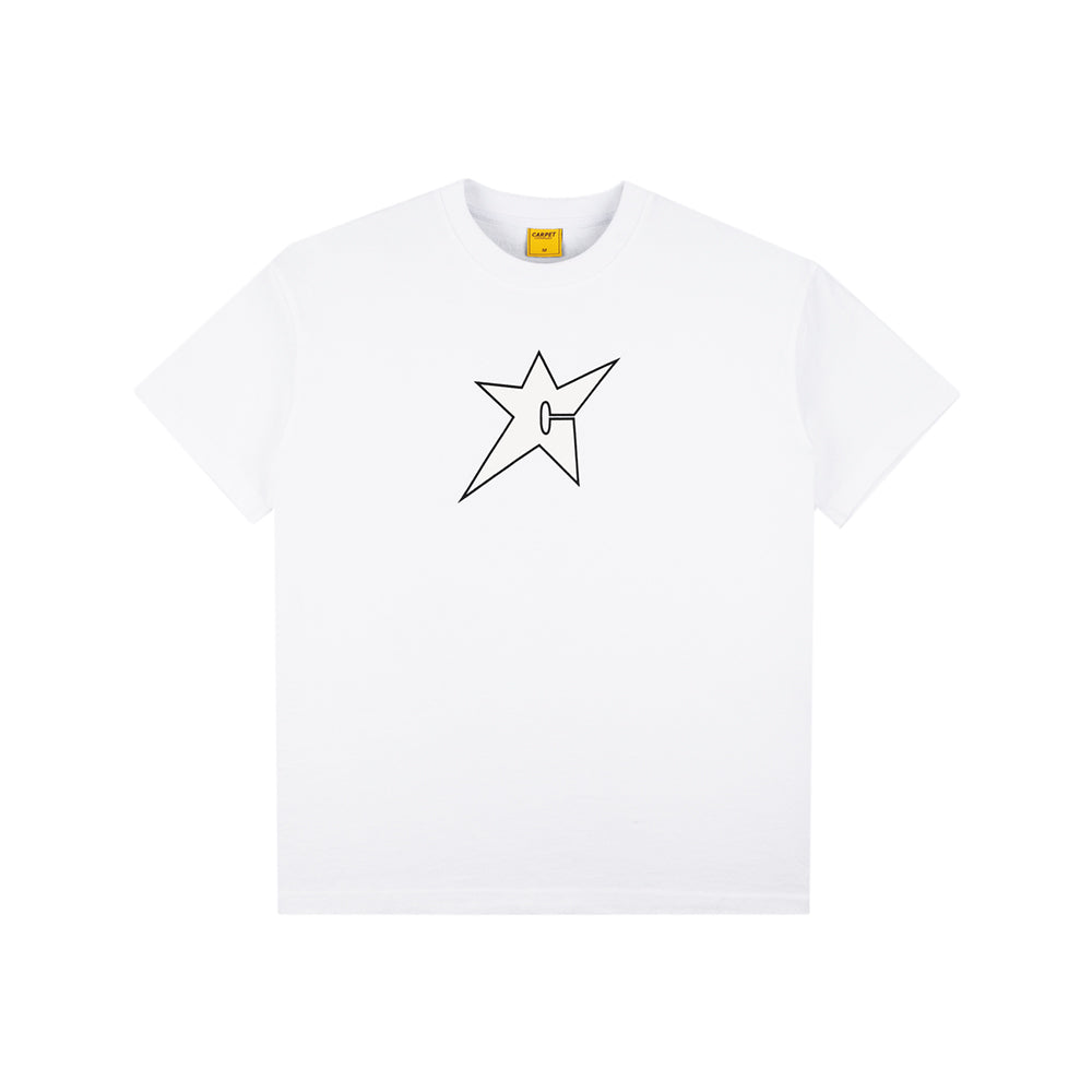 Glow in the Dark C-Star Tee - White