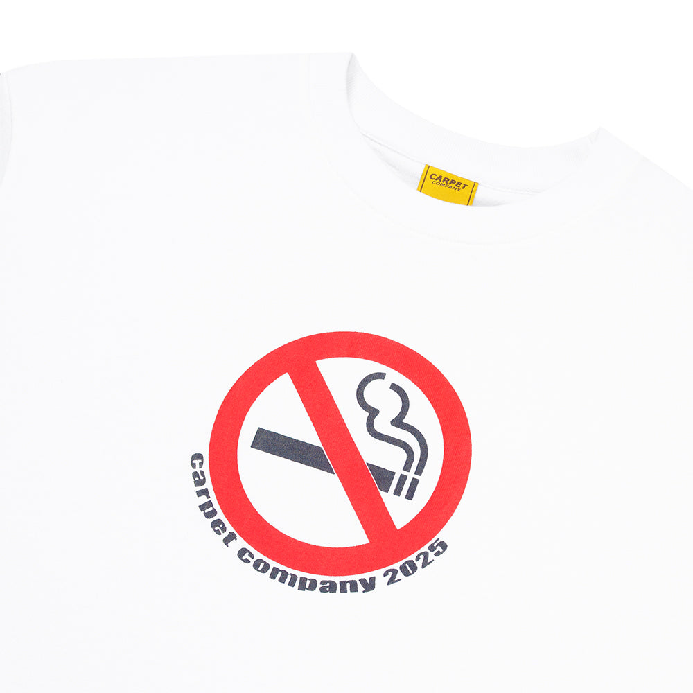 Carpet Company Smoking Kills Tee - White - Crowdless