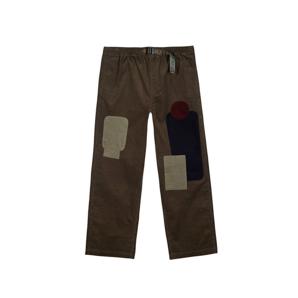 Patchwork Cord Climber Pant - Asphalt