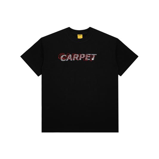 Carpet Company Misprint Rhinestone Tee - Black - Crowdless