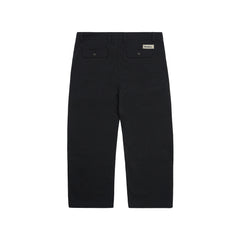 Butter Goods Pleated Trousers - Black - Crowdless