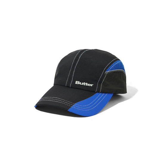 Race 4 Panel Cap - Black