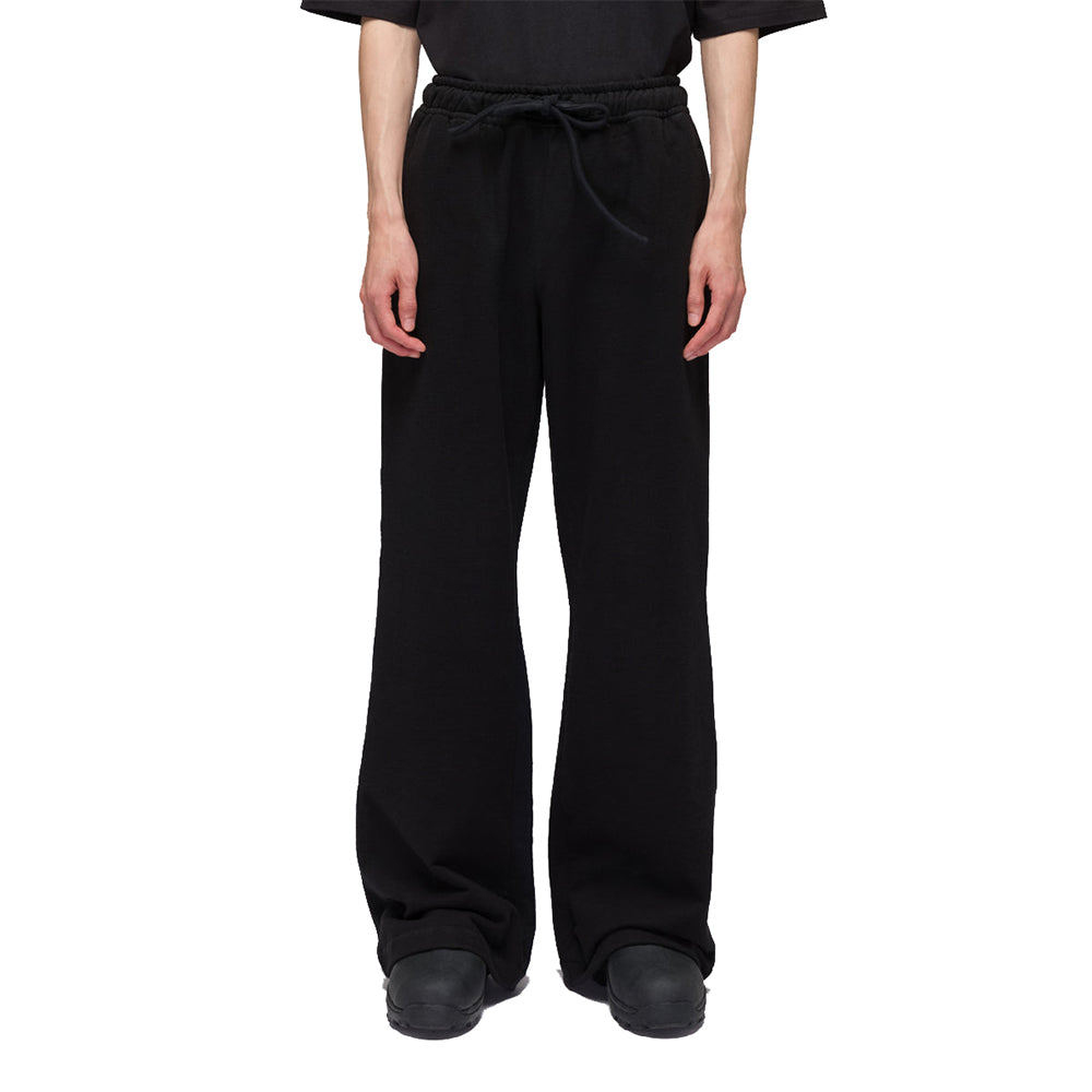 032c Flared Sweatpants - Black - Crowdless