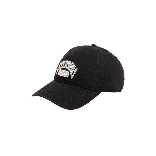 Low Profile Stüssy Crew Strapback - Black