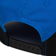 Stüssy Lp Service Mesh Strapback Cap - Blue - Crowdless