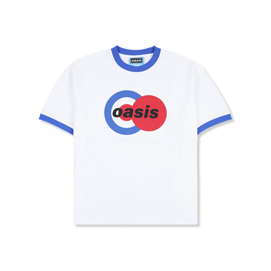 Pleasures 1996 Ringer Shirt - White - Crowdless