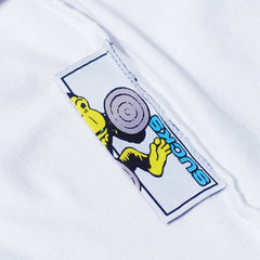 Battered Tee - White