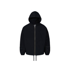 Pleasures Digital Zip Poncho Hoodie - Black - Crowdless