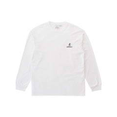 One Point Logo L/S Tee - White