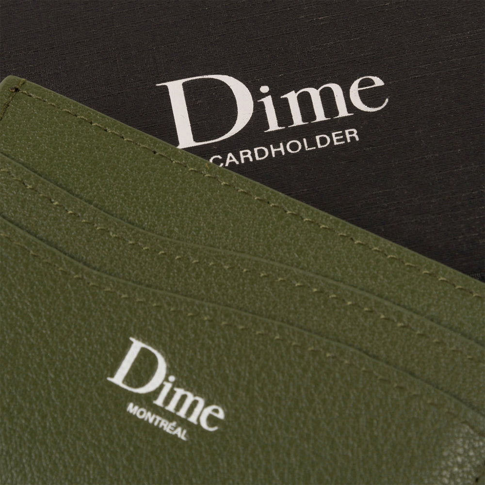 Dime Card Holder - Olive - Crowdless