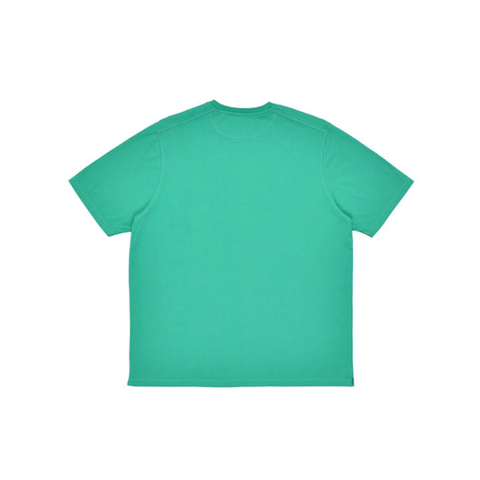 Pop Pocket T-Shirt Peacock - Green/Rio Red